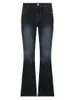 Jeans pour femmes Rapcopter y2k Flare Vintage taille basse pantalon mignon mode vêtements de rue pantalons décontractés douleur coréenne 231213