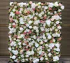 Panneaux muraux à fleurs artificiels Hortensias de blanc rose et fausses fausses fleurs Gypsophile avec événement Gy857 Wreaths décoratifs3992230