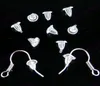 Boucles d'oreilles en plastique blanc Transparent, bouchon arrière, 4mm, accessoires de boucles d'oreilles DIY, 2000 pièces, lot utile, 3824724