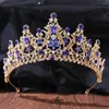 Haarspeldjes Goud Zilver Kleur Tiara's En Kronen Voor Bruiloft Bruid Feest Kristal Diademen Strass Hoofdornamenten Hoofdtooi Accessoires Cadeau