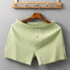 Underpants Herren Nachtwäsche Boxer Shorts Baumwolle bequeme Pyjama Hosen Lose atmungsaktiv