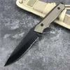 140 140BK Nimravus Knife Tactisch Militair Militair 154cm Blade Aluminium Aluminium Ally Handle Bushcraft Camping Combat EDC Hunting Tool