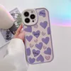 Amore Del Cuore di Modo Sveglio Della Macchina Fotografica di Protezione Custodie Del Telefono Per il iPhone 11 12 13 Pro Max X XR XS Max 7 8 più SE 20 Molle di TPU Della Copertura Posteriore