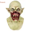 Cosmask Halloween Horror Full Face Mask Creepy Scary Zombie Latex Mask Costume Party Props Q0806226S