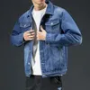 Giacche da uomo Giacca invernale in denim da uomo Tendenza moda coreana giacca da ragazzo bello Giacca in lana spessa di peluche di alta qualità taglia S5XL 231213