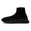 booties stövlar tränare hastigheter 2.0 V2 skor plattform sneaker män kvinnor tripler s paris strumpor stövlar alla svart vit blå ljus sliver brun rubin lyxdesigner