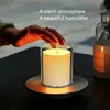 Essential Oils Diffusers Simulated Candle Air Humidifier Essential Oil Aromatherapy Diffuser 150ml for Office Home Bedroom Gift Yoga USB Humificador 231213