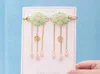 FORSEVEN New Vintage Gold Color Long Tassel Pendant Hairgrips Clips Chinese Hairpins for Cosplay Women Girls Hanfu Dress Costume7904510