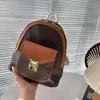 backpacks designer high quality backpack style fashion back packs women luxury designer handbags brown flowers school bags classic mini student bag children