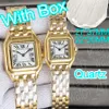 Luxe vierkant gouden horloge dames Fashion horloges designer diamanten quartz 751 uurwerk horloges Saffier 316 roestvrij staal Blauwe wijzers Super waterdicht polshorloge