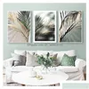 Paintings Shades Wall Art Canvas Painting Nordic Posters And Prints Pictures For Living Room Decor Foggy Plant Dried Leaves Sunlight W Dhagw