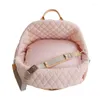 Dog Carrier Pet Luxury Outing Portable Tote Bag Car Seat Travel Bed And Harness Washable Puppy Mascotas Accessories