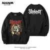 Slipknot knoopband trui met ronde hals Heavy Metal Rock Surround oversized American Street-top voor heren