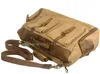 Duffel Bags Moda Vintage Crazy Horse Couro Canvas Bagagem Sacos de Viagem Homens Grande Capacidade Duffel Bags Overnight Bag Weekend Bag 231213