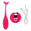 Vibratori USB Kegel Ginnico 10 cm Wireless Pesce Salto Uovo Vibratore Telecomando Massaggiatore per il corpo per le donne Giocattolo adulto del sesso Prodotto Giochi d'amore 231213