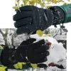 Luvas esportivas 1 par preto neve esqui impermeável 30 inverno quente snowboard homens mulheres motocross à prova de vento ciclismo motocicleta 231212