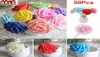 50pcs 7 cm Sztuczne kwiaty z pianką łodygi Rose Fake Flower Wedding Party Bouquet4619073