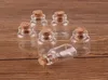 100pcs 16246 mm 15 ml mini szkła żądające butelki małe słoiki fiolki z korkiem stapperem prezent ślubny 5422526