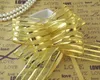 50pcslot 5cm Large Size Gold Color Organza Pull Bows For Wedding Car Decor Wedding Organza Pull Flower Ribbons Gif6421426