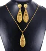 Earrings Necklace Dubai India Gold Women Wedding Girl Pendant Jewelry Sets Nigerian African Ethiopia Party DIY Charms Gift Ws377971738