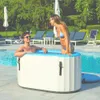 Baignoire de glace gonflable ou Machine de refroidissement, piscine de bain de glace de thérapie gonflable avec couvercle pour les athlètes de récupération sportive