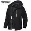 Women's Down Parkas TACVASEN Winter Ski Jackets Womens Hiking Trekking Thicken Fleece Snow Jacket Outdoor Warm Windproof Windbreaker Outwear Parka 231212