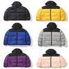 Moda puffer kurtka nowa bluza mężczyźni kobiety jesienne zima kurtka odzież wierzchnia przyczynowa przyczynowa hip hop streetwearu wiatraka gruba płaszcz rozmiar s-2xl fioletowe żółte ubrania