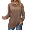 Women's T Shirts High Necked Scarf With Buckle Solid Color Long Sleeved Shirt Swim Tops For Women 3x Kimono My House