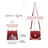 Evening Bags FOXER Brand Split Leather Luxury Underarm Bag Pattern Female Crossbody Shoulder Bag Women's Fashion Red Messenger Bags 231213