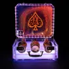 New Ace of Spade LED Luminous Champagne Cocktail Wine Bottle Display Case Bar Bottle Presenter For Night Club Party Lounge Bar231d