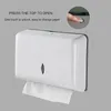 Toilet Paper Holders Punch Free Tissue Dispenser Hand Wiping Box Wall Mounted Household Drawer Washroom Towel Storage Racs 231212