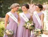 Süße Hochzeit Gefälligkeiten Dekoration Braut Sets Braut zu sein Satin Schärpe für Bachelorette Party Junggesellinnenabschied Fit Frauen Kleid 15695 cm epac7776860