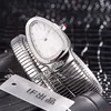 Nuovo 101910 SP35C6SDS 2T Cassa in acciaio Lunetta con diamanti Quadrante argento Orologio svizzero al quarzo da donna Orologi da donna economici PTBV Puretime BV08a1299N