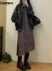 Trenchs de femmes Lautaro Printemps Vêtements pour femmes Automne Surdimensionné Noir Doux imperméable Faux Veste en cuir Zipper Vintage Casual Loose Fashion 231213