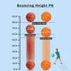 Balls 1pc Diameter 24/22/18cm Silent High Density Foam Sports Ball Indoor Mute Basketball Soft Elastic Ball Children Sports Toy Games 231213