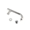 Door Locks Thickened 304 Stainless Steel Bathroom Glass Handle Toilet PushPullShower 231212