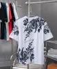 Xinxinbuy Men Designer Tee TシャツレターJACQUARDファブリック印刷短袖コットン女性ブラックホワイトブルーグレーレッドS-3XL