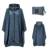 Regenkleidung Nylon Erwachsene Regenmantel Frauen Männer wasserdichte Zeltabdeckung im Freien Wandermantel Poncho Jacke Cloak Capa de Chuva 231213