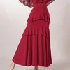 Scene Wear 2023woman Modern Dance Kjol Waltz Long Ballroom F2085