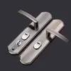 Door Locks Aluminium Alloy Handle Universal Security Pair Lock Thickened Panel Household Hardware 231212