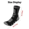 Sports Socks 3 parset Autumn Professional Outdoor Sport Cycling Men Basketball Football Soccer Running Trekking Winter 231212