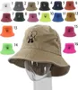 Chapeaux de rondage avarié Bad Bunny Bucket un Verano Sin ti Fisherman femme été pliable brodée Sun Cotton Man Beach 2209076250840