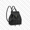 M45501 M45397 MONTSOURIS PM elegant women genuine cowhide leather emobss canvas buckle backpack satchel purse shoulder bag311i