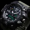 SMAEL Marca Moda Uomo Orologi sportivi Uomo Orologio analogico al quarzo Orologio militare Orologio maschile Orologio da uomo 1545 relog masculino 220113183i