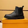 Heren enkellaarzen Designer Hoge kwaliteit lederen motorlaarzen Mannelijke merk Klassieke Winter Herfst Casual zakelijke schoenen Maat 38-45