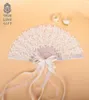 Party Decoration Wedding Creative Decorative Flowers Bride Hand Holding Fan Lace And Feathers9070280