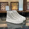 2023 Designer di lusso da uomo Sneaker Moda Scarpe da tennis in tela Rifiniture in tessuto Scarpe con suola spessa