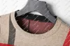 Designer Trui Heren Dames Senior Klassiek Vrije tijd Veelkleurig Herfst Winter Warm houden Comfortabel Top1 Hoge kwaliteit Mode Trui Luxe Bur Jumpers 24ss
