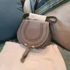 MIRROR Женская сумка-седло MARCIE Woody с клапаном Модные женские мужские сумки через плечо из натуральной кожи Дизайнерские сумки S Lady Totes Конверт Сумки-облака Сумки на плечо