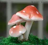 20pcs Lot Artificial Mushrooms Decorative Fake Vegetables Home Decoration Micro Landscape Bonsai Foam Craft Decorative Flowers4147574